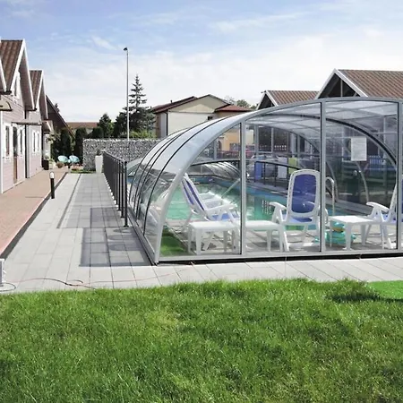 Complex With The Pool And Volleyball In Holiday home *