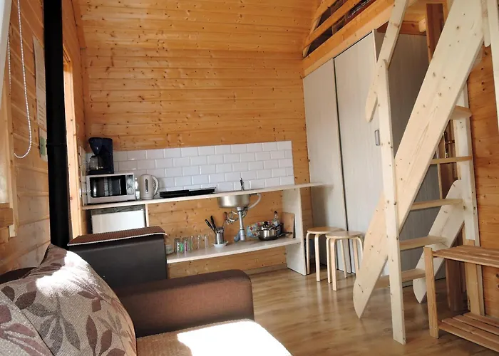 別荘 Homes With Swimming Pool, ミエンジズドロイェ